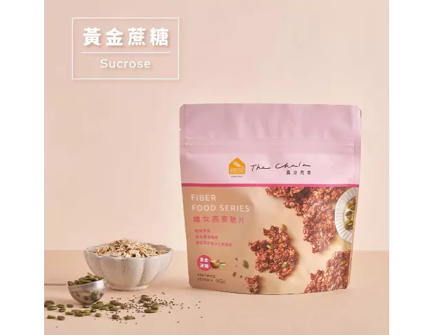 【The Chala】黃金蔗糖 纖女燕麥脆片_150g