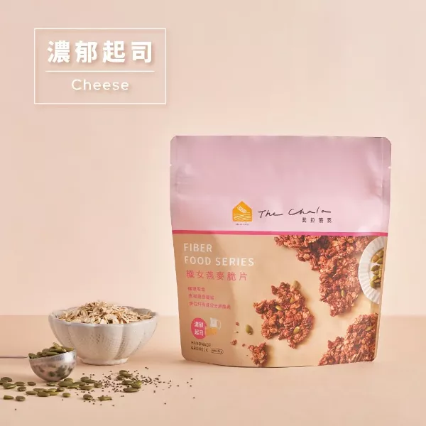 【The Chala】濃郁起司 纖女燕麥脆片_150g